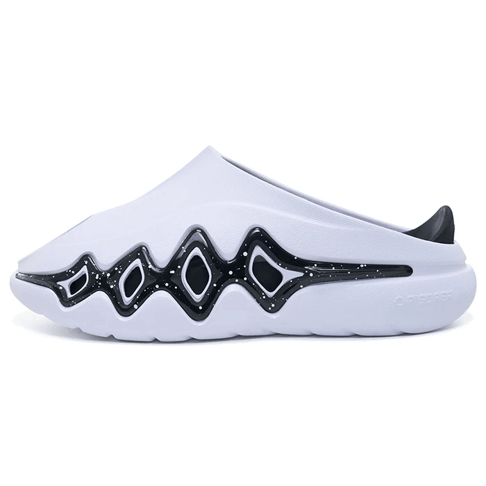 Rigorer Shark 3 Slides 'White/Black' – BPBazaar