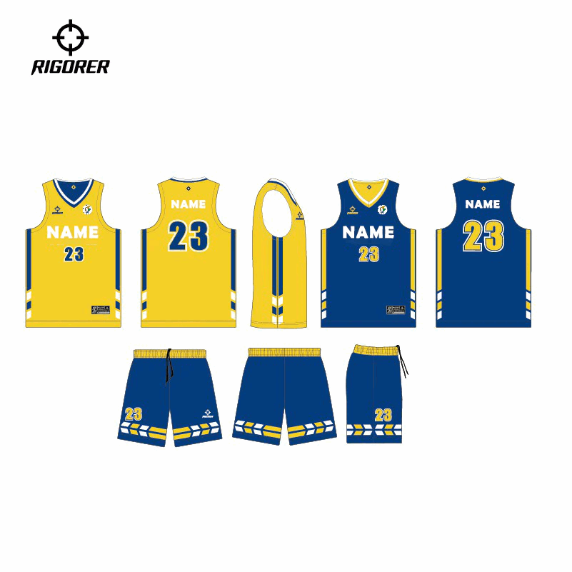 Custom Reversible Basketball Jersey