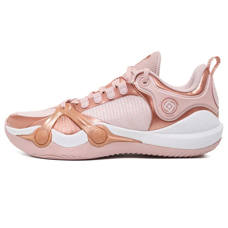 adidas gazelle silver green womens Rigorer BP1 Pink Gold Basketball Shoes for Guards – BPBazaar