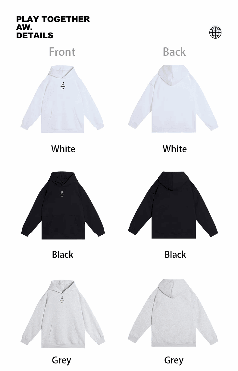 Rigorer Colorful Hoodie With BP Logo - BPBazaar