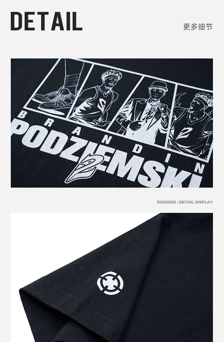 Rigorer Brandin Podziemski Anime T-shirt