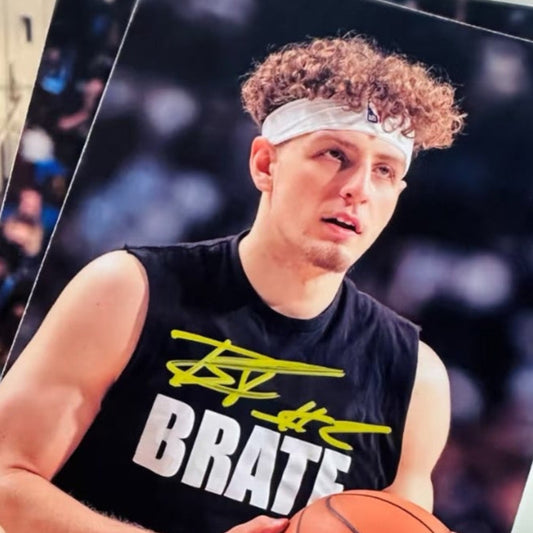 Brandin Podziemski Signed Pictures