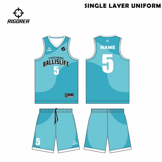 Custom Single Layer Basketball Jersey