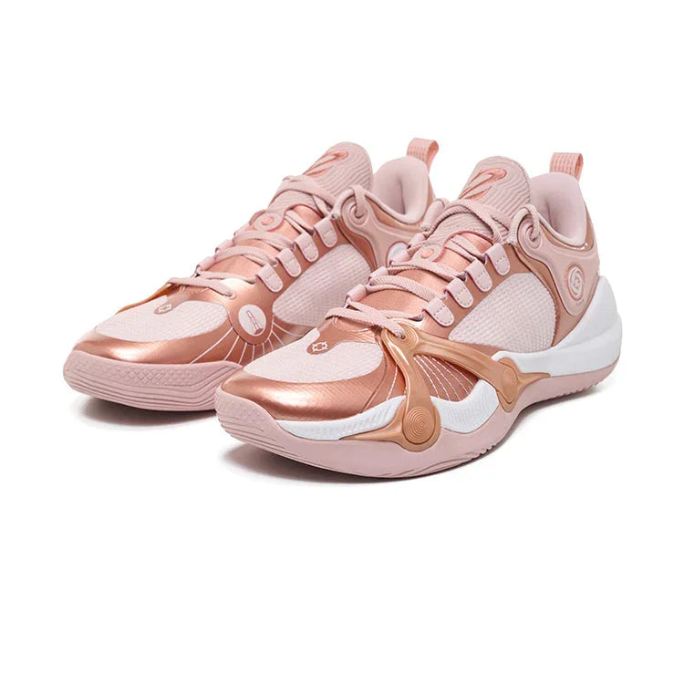 Rigorer BP1 Pink Gold Basketball Shoes for Guards – BPBazaar