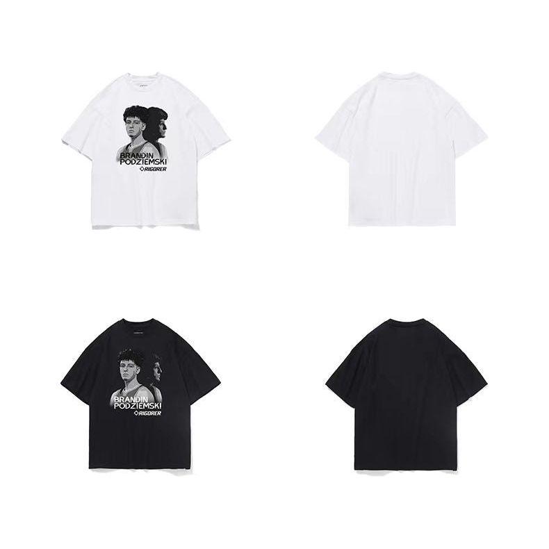 Rigorer Brandin Podziemski Image T-shirt [YX-L93-1BJ] - BPBazaar