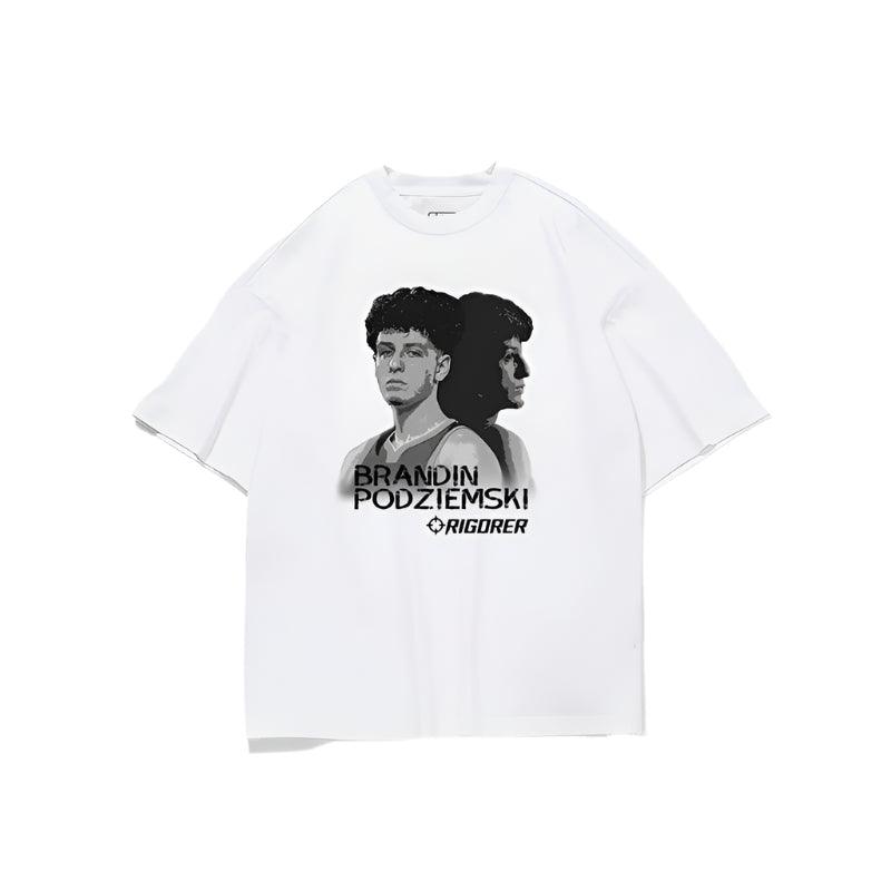 Rigorer Brandin Podziemski Image T-shirt [YX-L93-1BJ] - BPBazaar