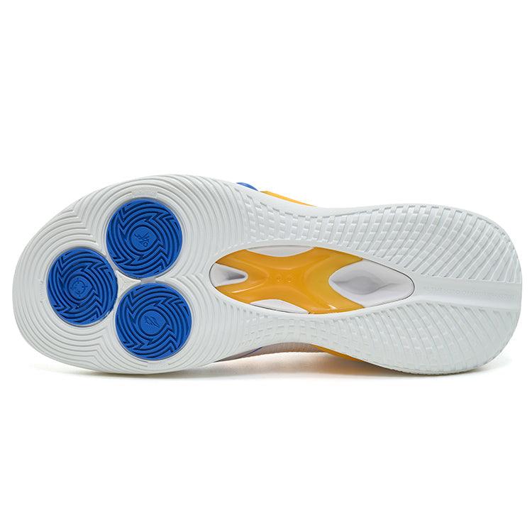 Rigorer BP1 '1962' – White & Blue Signiture Basketball Shoes