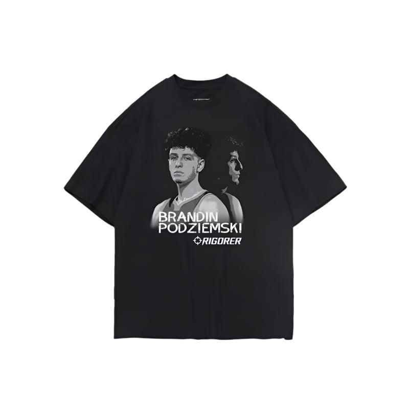 Rigorer Brandin Podziemski Image T-shirt [YX-L93-1BJ] - BPBazaar
